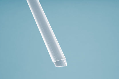 U-Profil aus transparentem Polycarbonat, für 16 mm Hohlkammerplatten im Wandbereich - Plattenprofi24