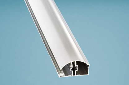 PVC Klemmprofil für 10mm und 16mm Hohlkammerplatten - zuverlässiger Randabschluss - Plattenprofi24