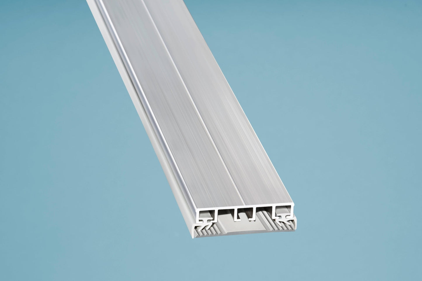 Universalprofil aus Aluminium für sichere Montage von Hohlkammerplatten & Material ab 3mm Stärke - Plattenprofi24