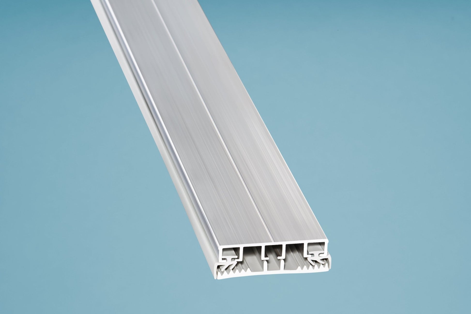 Universalprofil Extra aus Aluminium für langlebige Montage von Hohlkammerplatten ab 3 mm Stärke - Plattenprofi24