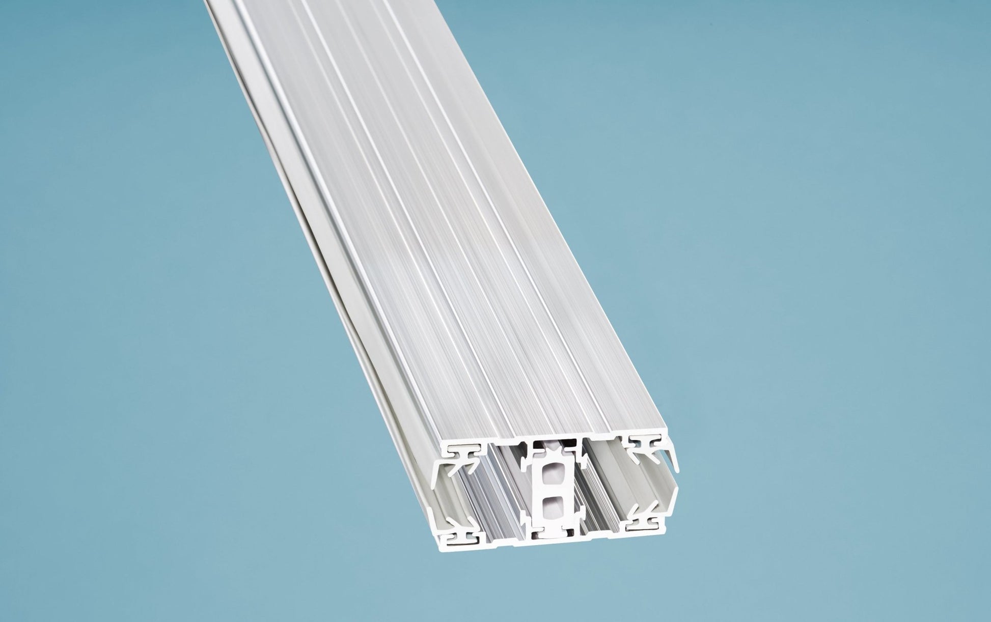 Aluminium Thermoprofil für Hohlkammerplatten 25mm - Ideale Verbindung mit thermischen Eigenschaften - Plattenprofi24