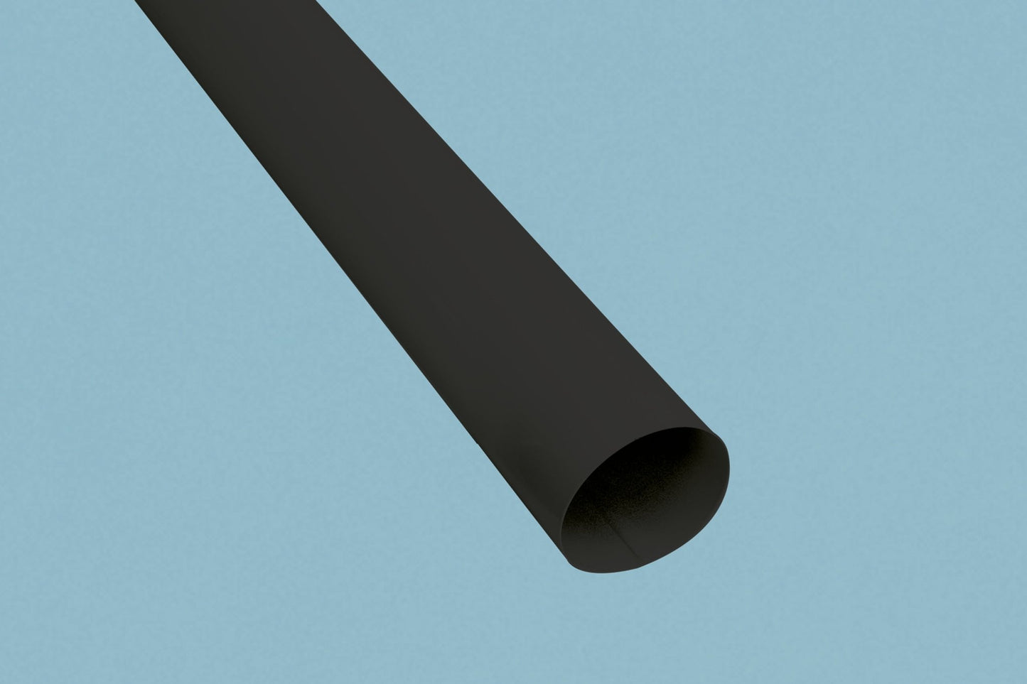 Hochwertiges Aluminium Anthrazit Fallrohr zur effizienten Ableitung von Regenwasser - Plattenprofi24