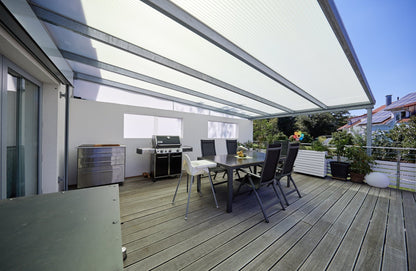 Hohlkammerplatte Acryl 16mm Premium opal - hochwertige Bauprojekte mit Anti-Drop Technologie - Plattenprofi24