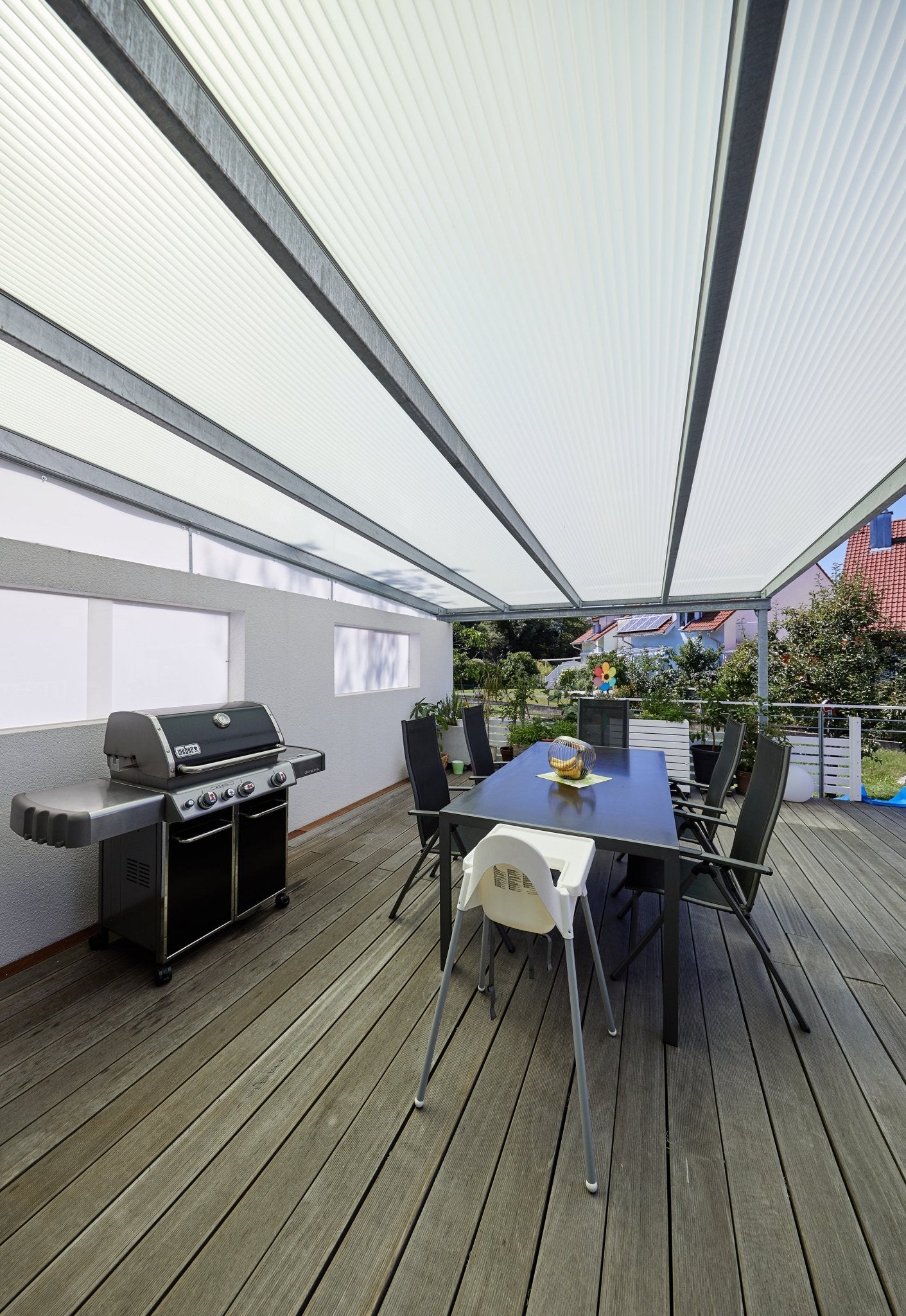Hohlkammerplatte Acryl 16mm Premium opal - hochwertige Bauprojekte mit Anti-Drop Technologie - Plattenprofi24