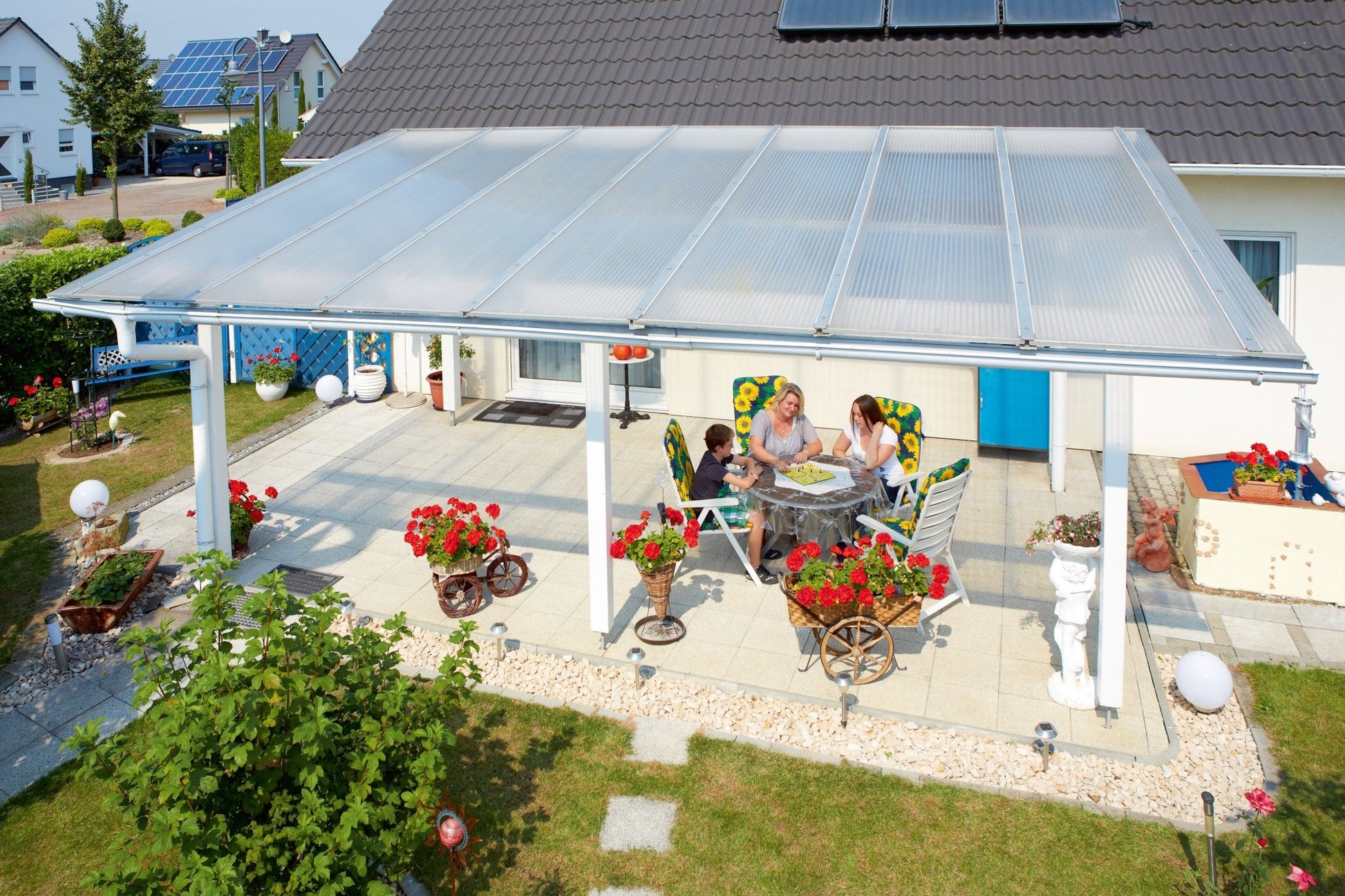 Hohlkammerplatte Acryl 16mm Premium klar - hochwertige Bauprojekte mit Anti-Drop Technologie - Plattenprofi24