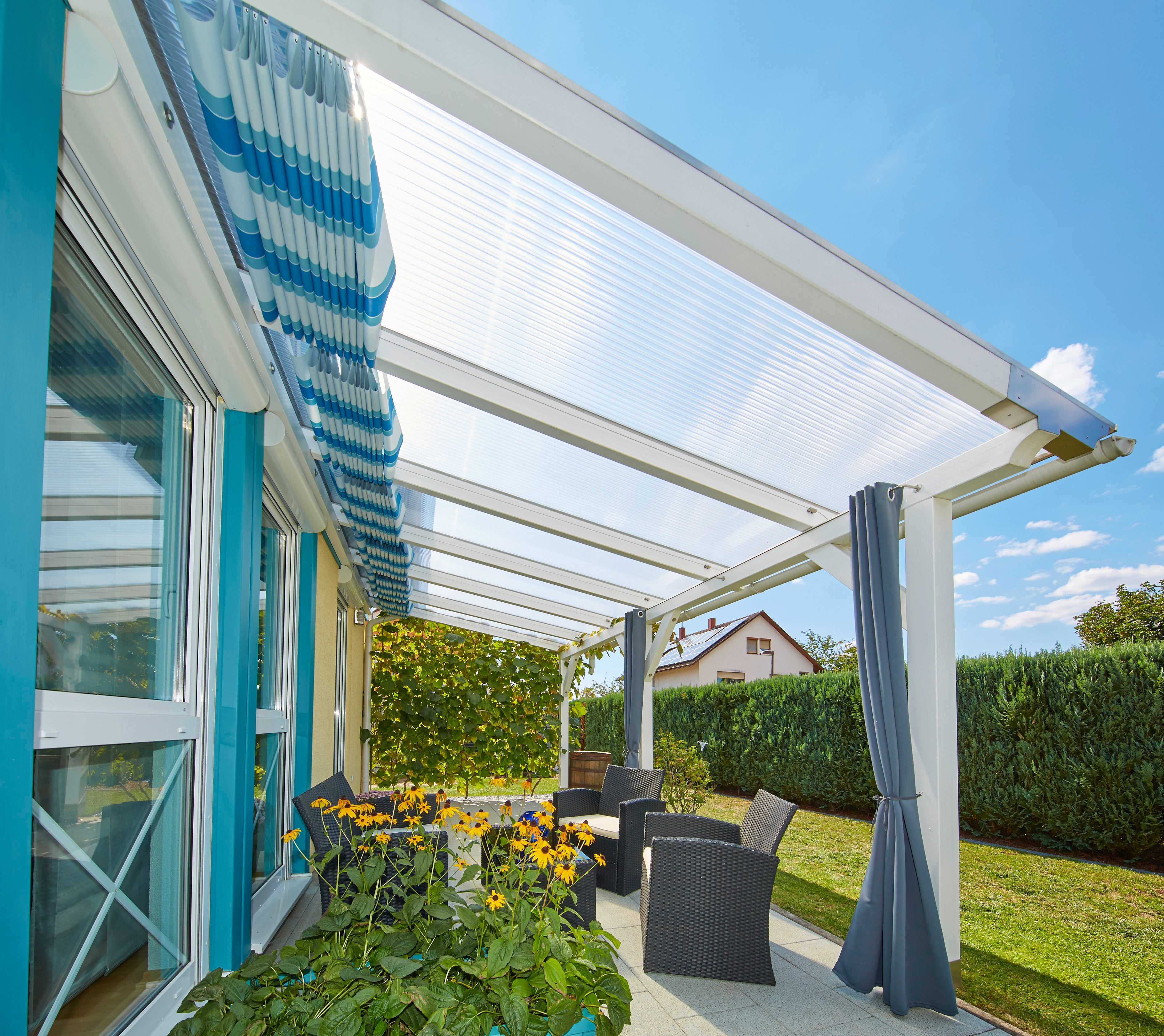 Acryl Hohlkammerplatte 16mm klar