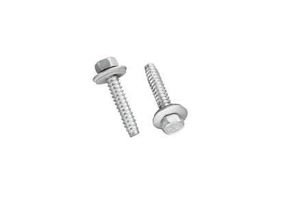 Edelstahl-Schrauben 3/8" mit Dichtung für sichere Befestigung von Oberteilen auf Metallprofilen - Plattenprofi24