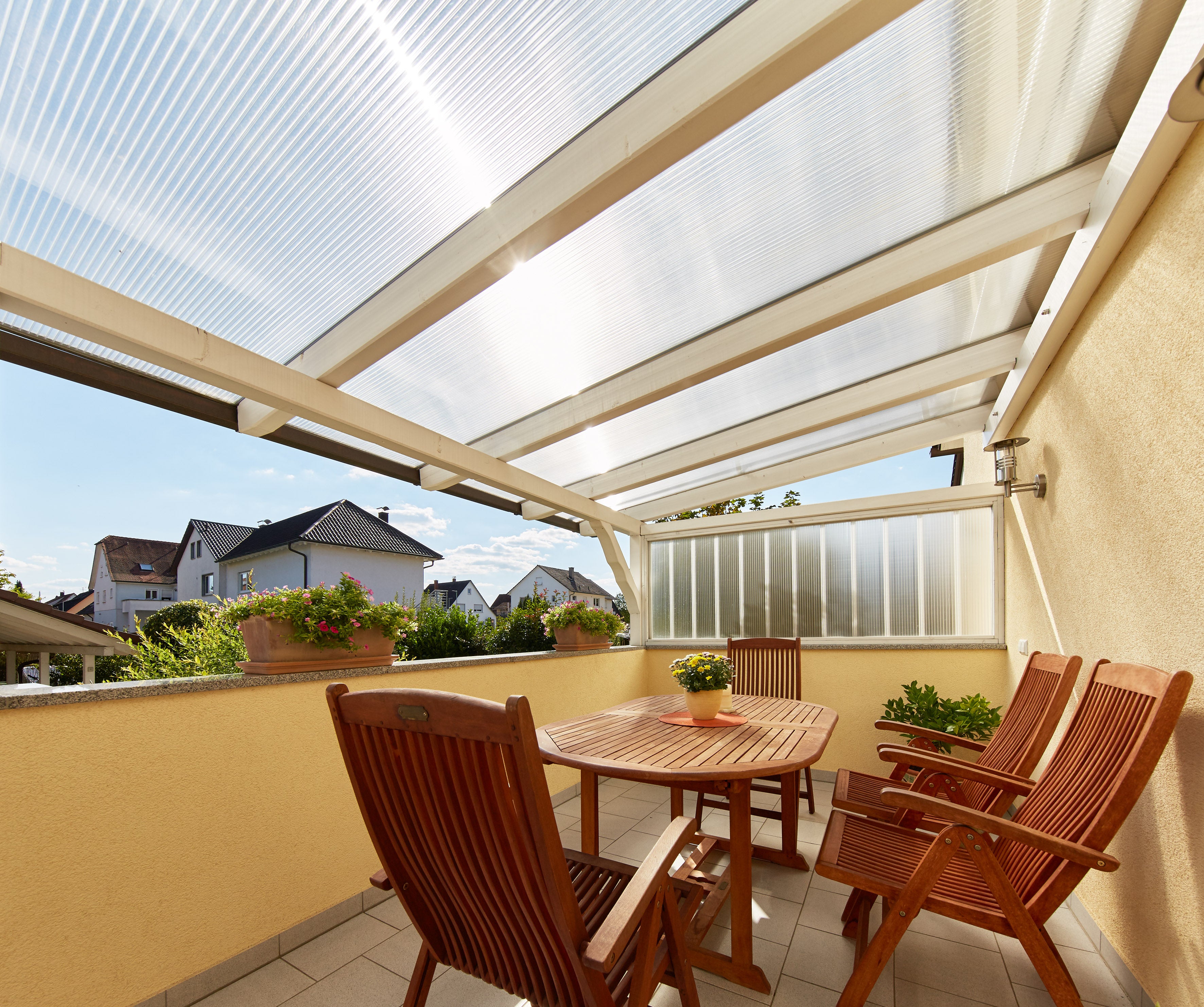 Polycarbonat Hohlkammerplatten 16mm klar