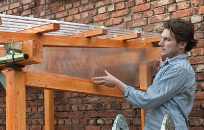 Hohlkammerplatte Polycarbonat 6mm Basic klar - Qualität, Leichtigkeit, Kosteneffizienz - Plattenprofi24