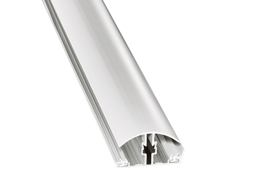Hochwertiges PVC-Mittelprofil für sichere Verbindung von 10 mm und 16 mm Hohlkammerplatten - Plattenprofi24