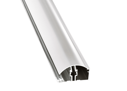 PVC Klemmprofil für 10mm und 16mm Hohlkammerplatten - zuverlässiger Randabschluss - Plattenprofi24