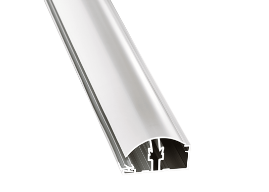 PVC Klemmprofil für 10mm und 16mm Hohlkammerplatten - zuverlässiger Randabschluss - Plattenprofi24