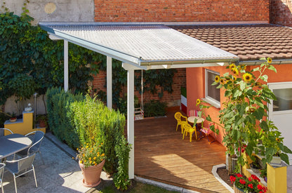 Profilplatte Polycarbonat 0,8mm Basic S klar - Lösung für leichte, lichtdurchlässige Überdachungen - Plattenprofi24