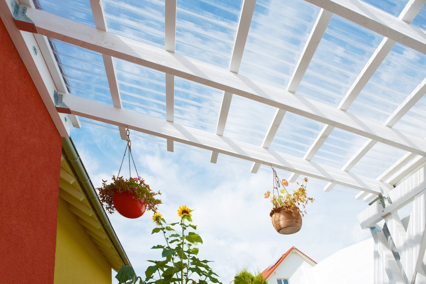 Profilplatte Polycarbonat 1,4mm Deluxe S klar - robust, schlagfest und wetterbeständig - Plattenprofi24