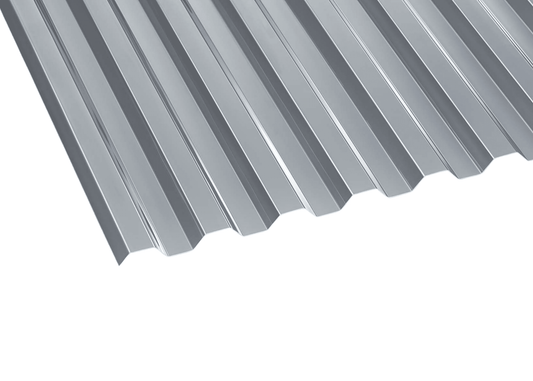 Profilplatte Polycarbonat 0,8mm Basic Thermic grau - Ideal für moderne Überdachungen mit Hitzeschutz - Plattenprofi24
